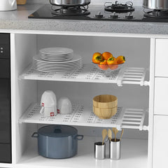 Adjustable Wardrobe Storage Shelves Clothing Closet Shelf