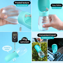 300ml Pet Dog Water Bottle For Small Large