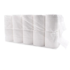 10 Rolls Small Paper Towels Wood Pulp Toilet Home Clean