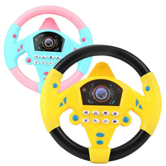 Simulate Driving a Car, Steering Wheel, Electric Toy