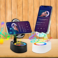 Wireless Speaker with Colorful Ambient Light 360°rotatable