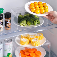 Refrigerator Organizers Storage Rack Fridge Layered Separator