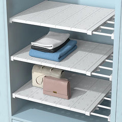 Adjustable Wardrobe Storage Shelves Clothing Closet Shelf