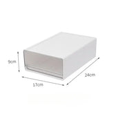 Desktop Storage Box Stacked Transparent High-capacity Organizer