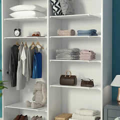 Adjustable Closet Shelf Kitchen Extendable Storage