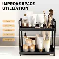 Desktop storage rack cosmetics Desk office stationery