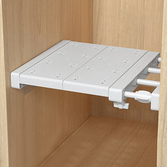Adjustable Closet Shelf Kitchen Extendable Storage