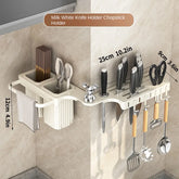 Knife rack, storage shelf, kitchen wall-mounted