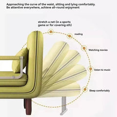 Multifunctional Dual-purpose Fabric Sofa Bed