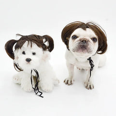 Pet Wigs Dog Wigs Supplies Halloween