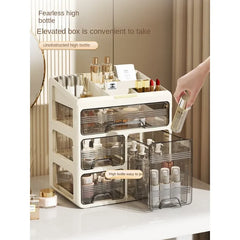 Cosmetics storage box, lipstick mask, compartment shelf