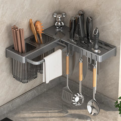 Knife rack, storage shelf, kitchen wall-mounted