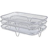 Air Fryer Rack Stainless Steel Steaming Racks Tray