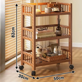 Removable Storage Rack Portable Furniture Equipped