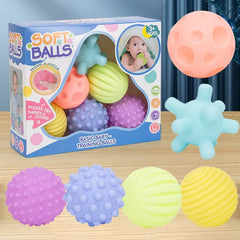 6 PCS Baby Toys Sensory Balls For Children