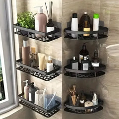 No-Drill Wall Mount Corner Shelf Shower