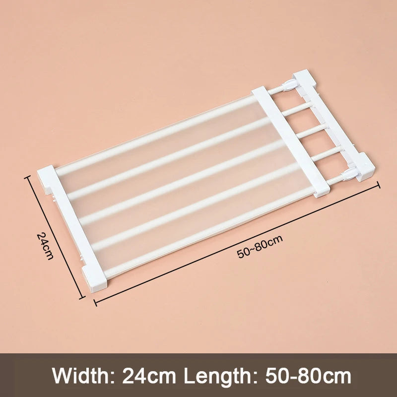 Adjustable Wardrobe Storage Shelf Space Saving Organizer