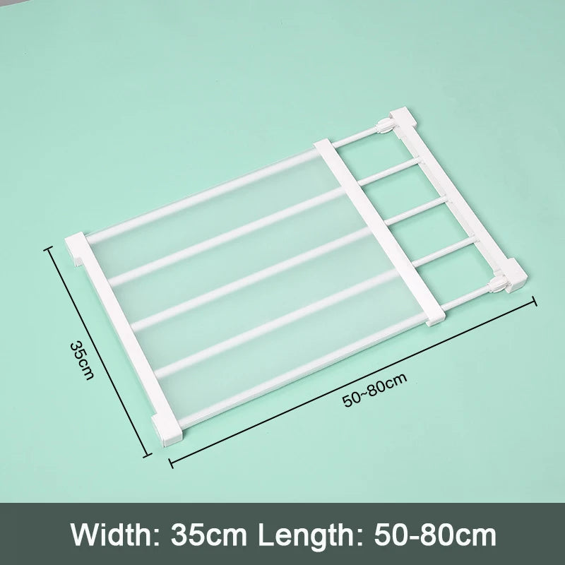 Adjustable Wardrobe Storage Shelf Space Saving Organizer