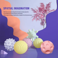 6 PCS Baby Toys Sensory Balls For Children
