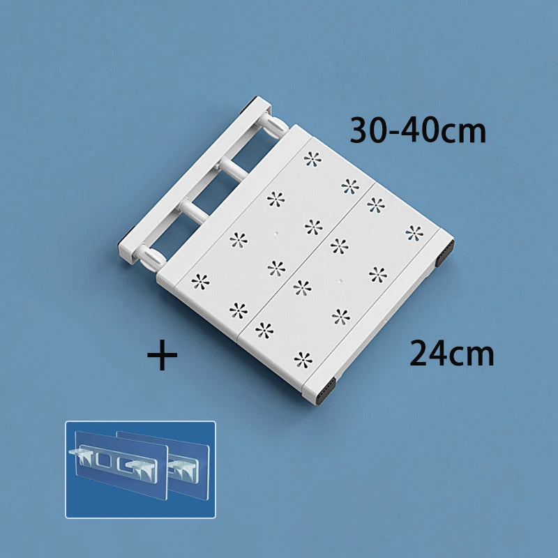 Adjustable Wardrobe Storage Shelves Clothing Closet Shelf