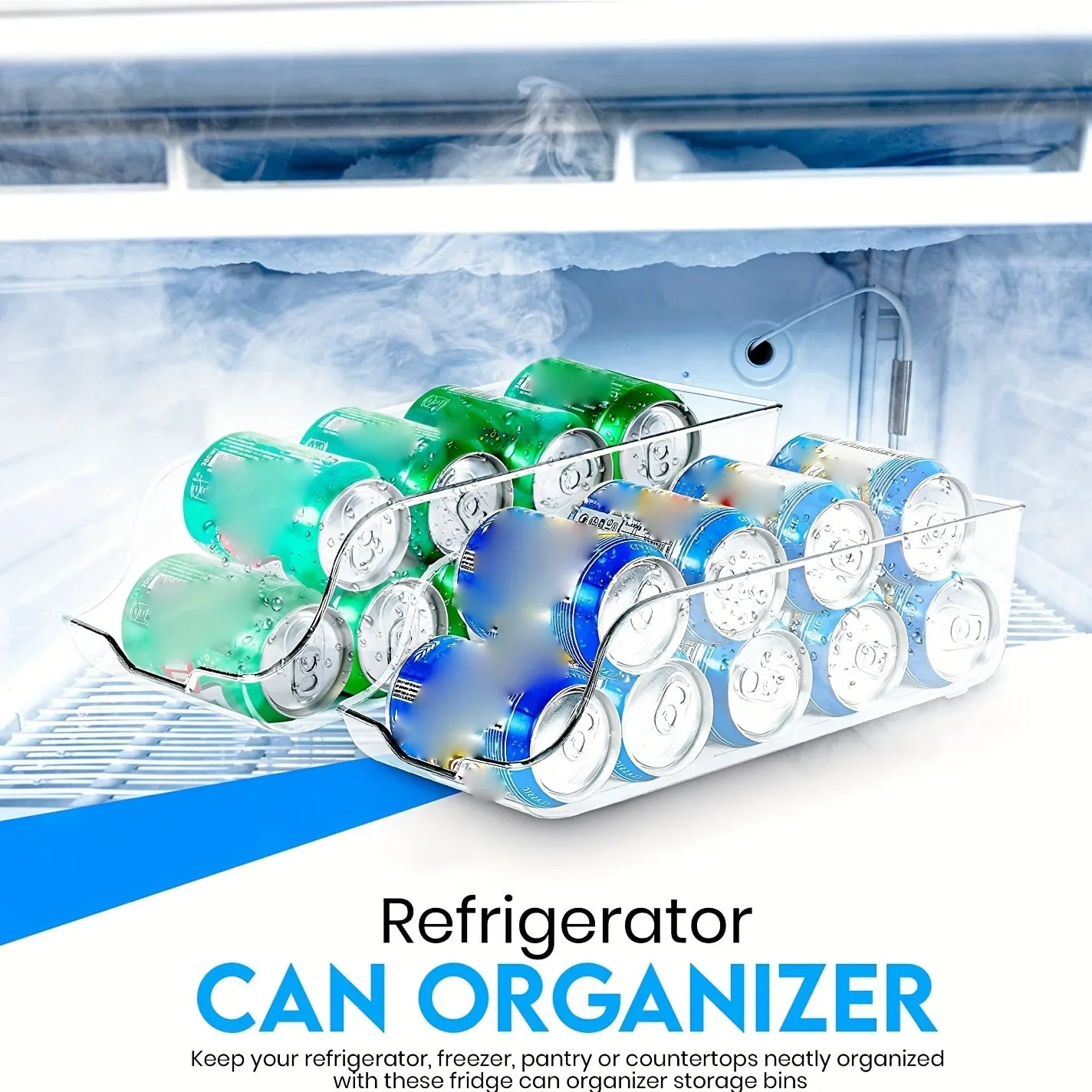 Refrigerator Freezer Organizers Can Dispensers