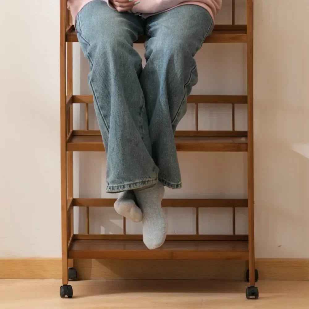 Removable Storage Rack Portable Furniture  Equipped