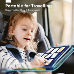 Travel Busy Board for Boys Girls Montessori Toys
