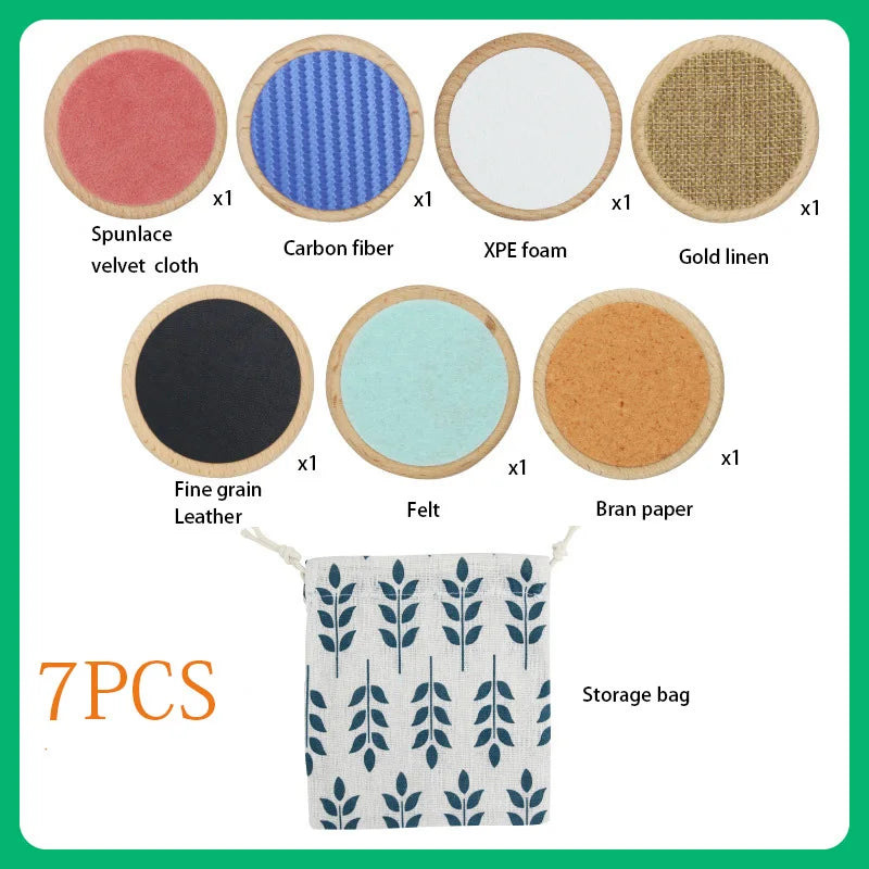 Children Montessori Sensory Toys Tactile Board