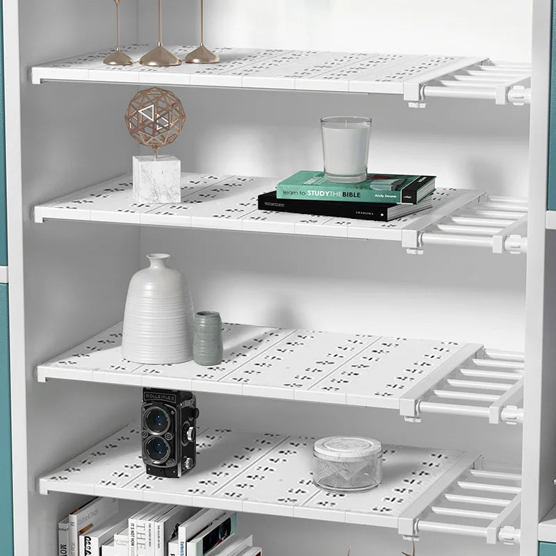 Adjustable Wardrobe Storage Shelves Clothing Closet Shelf