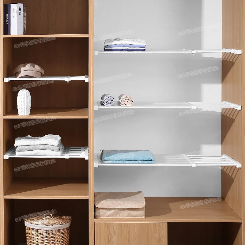 Adjustable Wardrobe Storage Shelf Space Saving Organizer