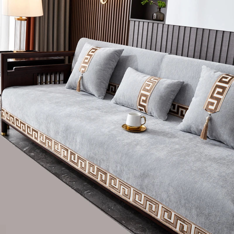 Slip-Resistant Universal Sofa Cover – Durable