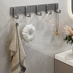 Hook strong adhesive wall mounted towel bathroom wall