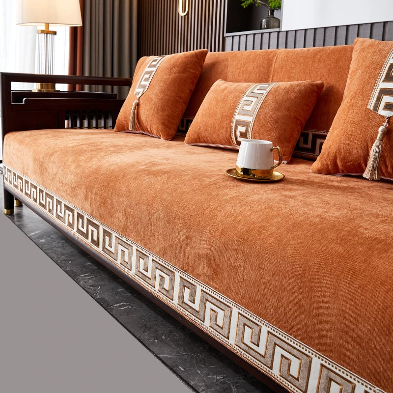 Slip-Resistant Universal Sofa Cover – Durable