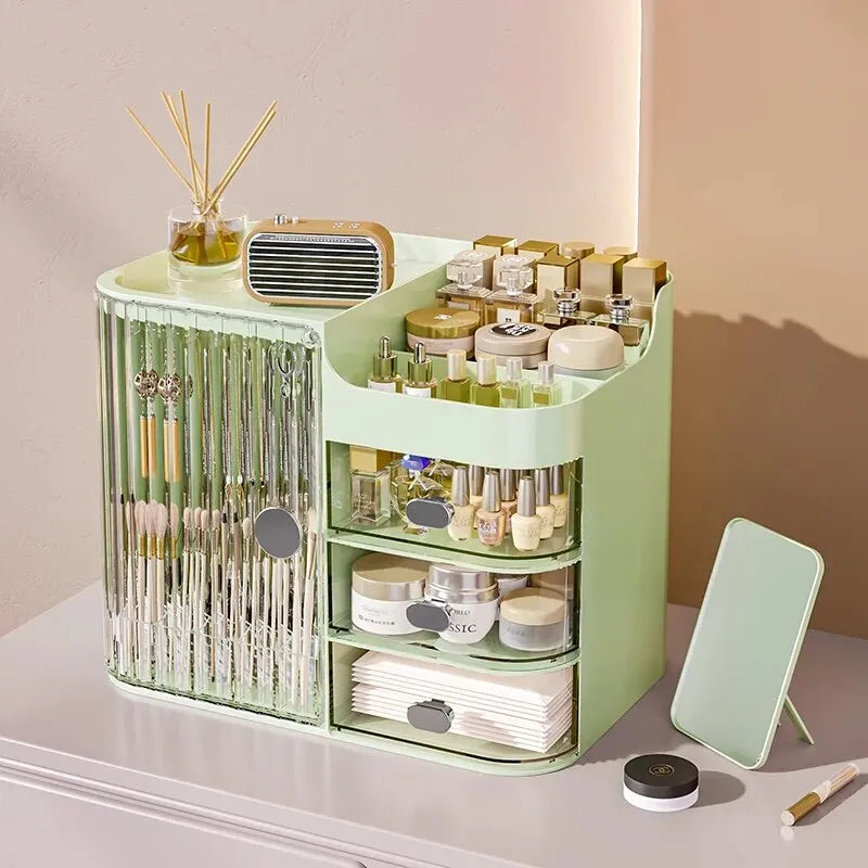 Cosmetic Storage Box, Dust-Proof, Moisture-Proof, Waterproof