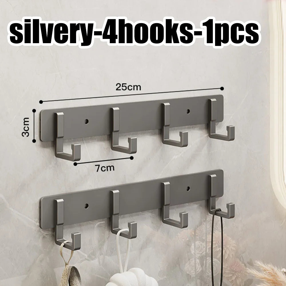 Hook strong adhesive wall mounted towel bathroom wall