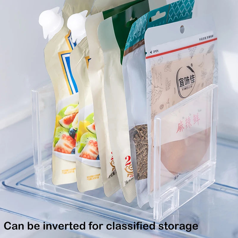Refrigerator Organizers Storage Rack Fridge Layered Separator