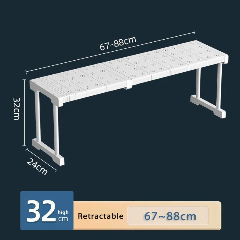 Adjustable Wardrobe Storage Shelves Bedroom Closet