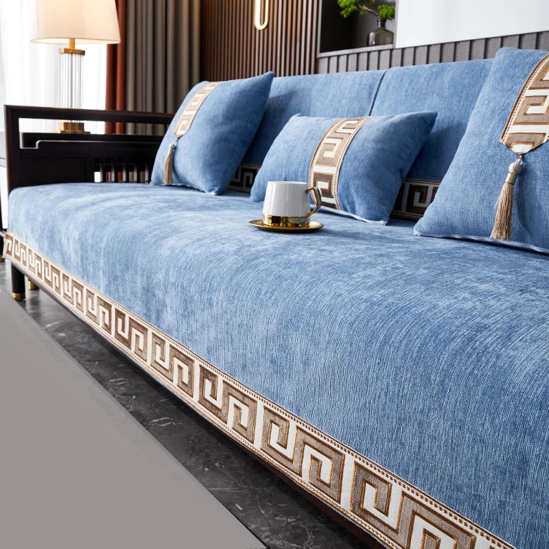 Slip-Resistant Universal Sofa Cover – Durable