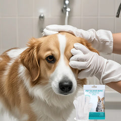 Pet supplies disposable gloves, bathing and cleaning