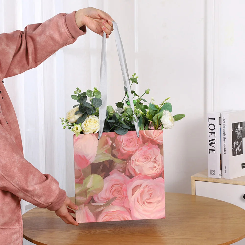 Gift Bags With Handles Paper Party Favor Handbag