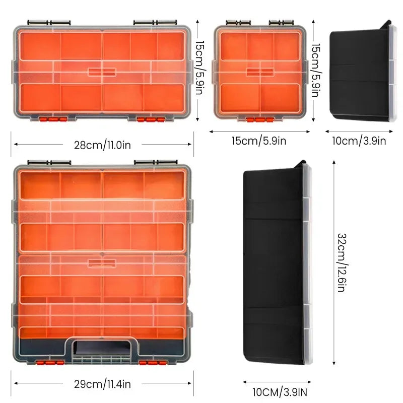 Hardware Storage Toolbox Multifunctional Large Capacity
