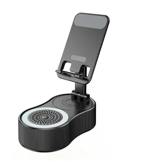Wireless Speaker with Colorful Ambient Light 360°rotatable