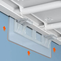 Punch Free Shelf Support Pegs Self Adhesive Shelves Clip