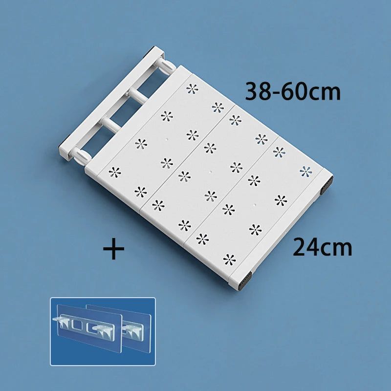 Adjustable Wardrobe Storage Shelves Clothing Closet Shelf