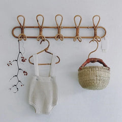 Wall Hooks Hanger Kids Garments Organizer Rack