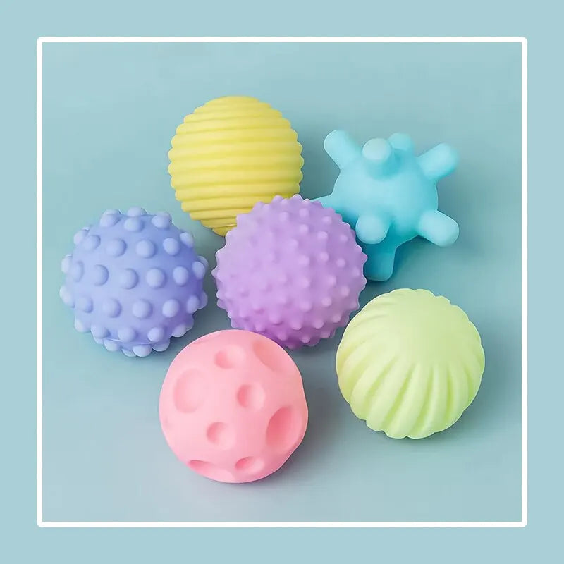 6 PCS Baby Toys Sensory Balls For Children