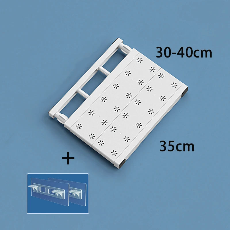 Adjustable Wardrobe Storage Shelves Clothing Closet Shelf
