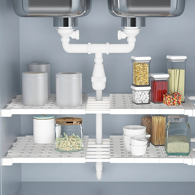 Adjustable Wardrobe Storage Shelves Clothing Closet Shelf