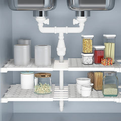 Adjustable Wardrobe Storage Shelves Clothing Closet Shelf
