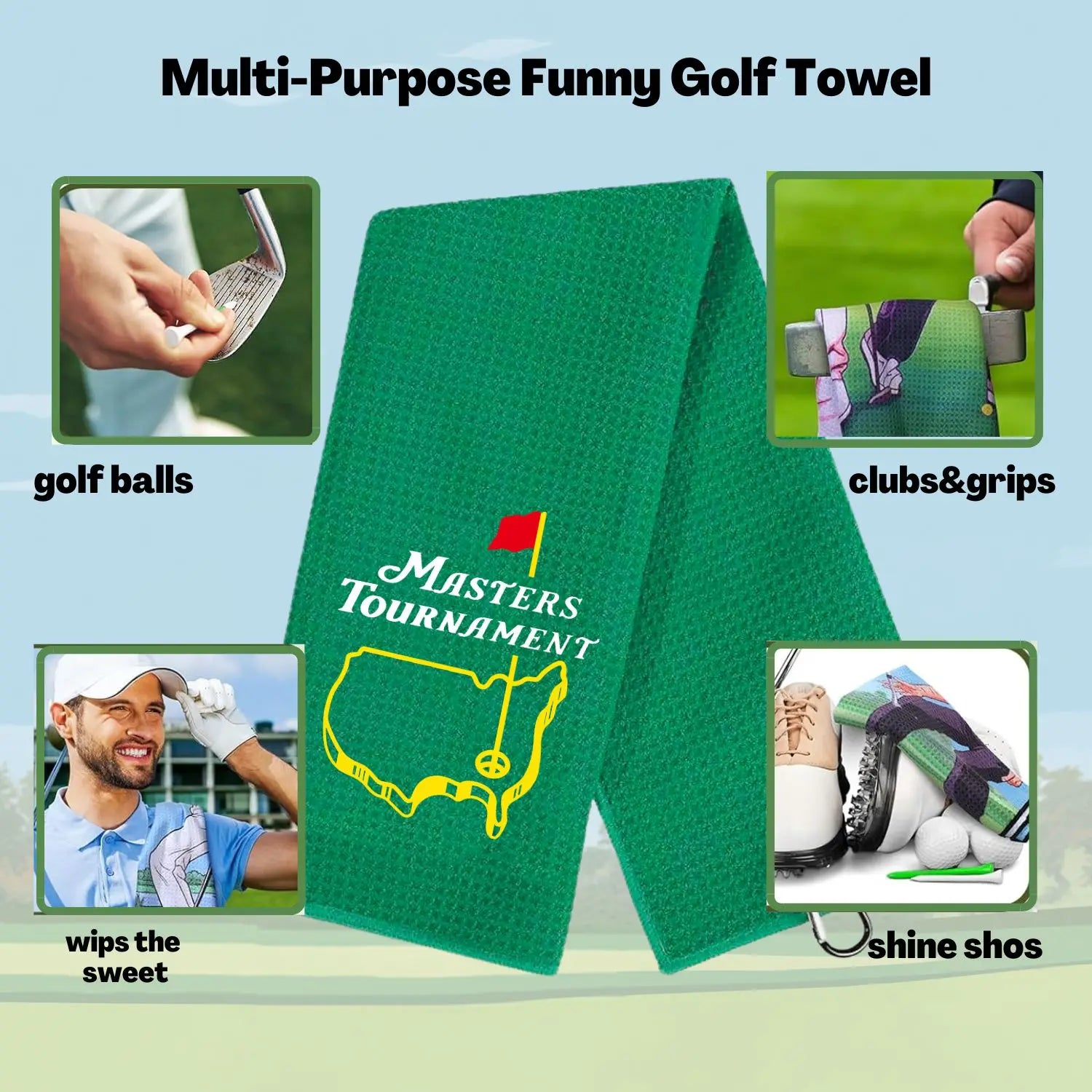 2 Count Great Christmas Golf Gifts